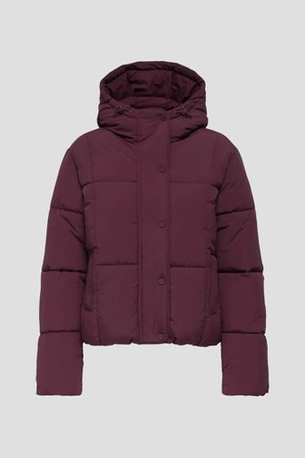 Photo produit 1 de Veste courte matelassée bordeaux de JDY pour Femmes