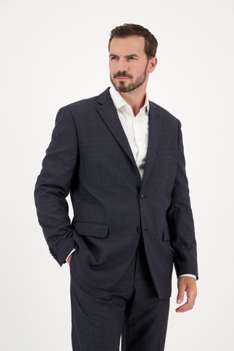 Veste de costume à carreaux gris - comfort fit  de Dansaert Black pour Hommes