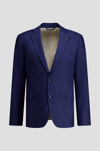 Le devant de Veste de costume bleu foncé - Slim fit de Dansaert Black pour Hommes