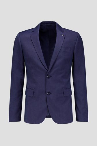 Le devant de Veste de costume bleu foncé - Slim fit - Sartre de Dansaert Black pour Hommes