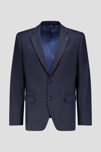 Veste de costume bleue à carreaux - Comfort fit