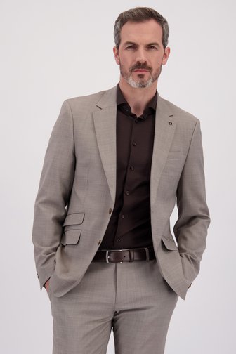 Veste de costume brun – Coupe regular - Reagan