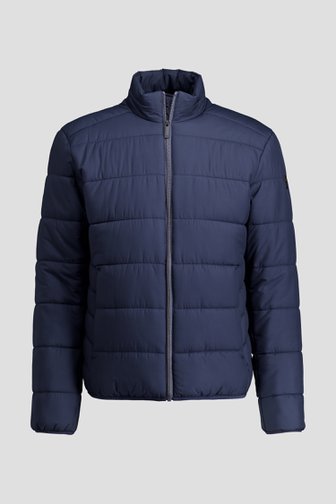 Le devant de Veste de pluie bleu foncé de Dansaert Blue pour Hommes