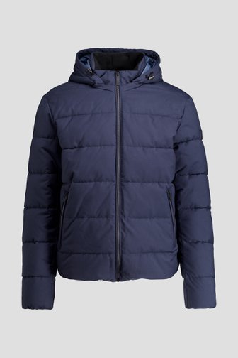 Le devant de Veste de pluie bleu foncé de Dansaert Blue pour Hommes