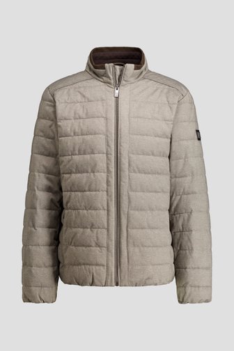 Le devant de Veste de pluie brun clair de Upper East pour Hommes