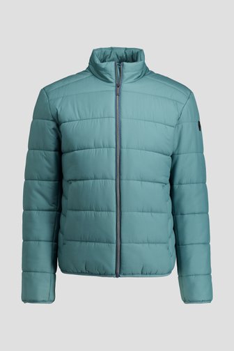 Le devant de Veste de pluie vert pétrole de Dansaert Blue pour Hommes