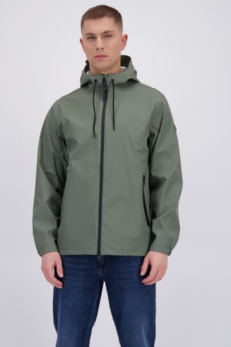 Le devant de Veste de pluie verte de Tantä pour Hommes