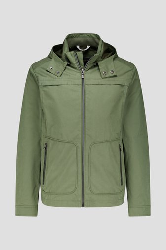 Veste déperlante vert foncé de Ravøtt pour Hommes