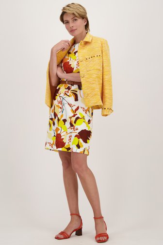 Veste en bouclé jaune	 de Claude Arielle pour Femmes