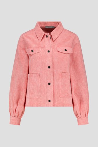 Veste en denim rose de Geisha pour Femmes