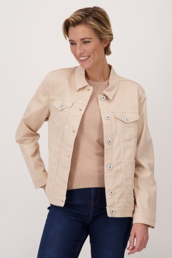 veste en jean beige de Claude Arielle pour Femmes