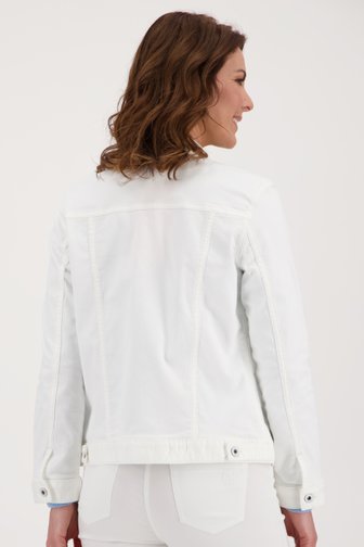 Veste en jean blanche  de Claude Arielle pour Femmes