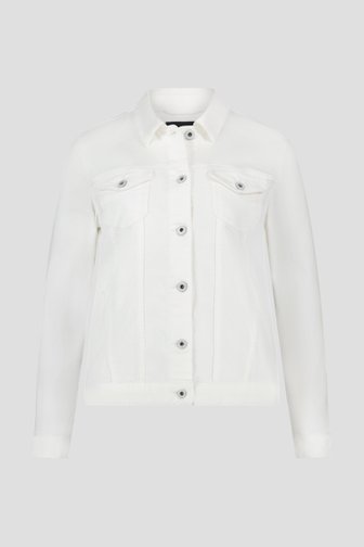 Veste en jean blanche  de Claude Arielle pour Femmes