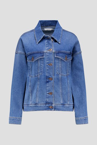 Veste en jean bleue de Liberty Island Denim pour Femmes