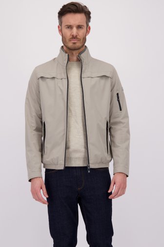 Le devant de Veste gris-beige de Gate One pour Hommes