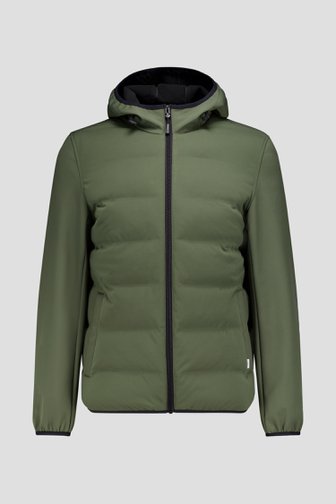 Le devant de Veste kaki avec capuche de Casual Five de Casual Five pour Hommes