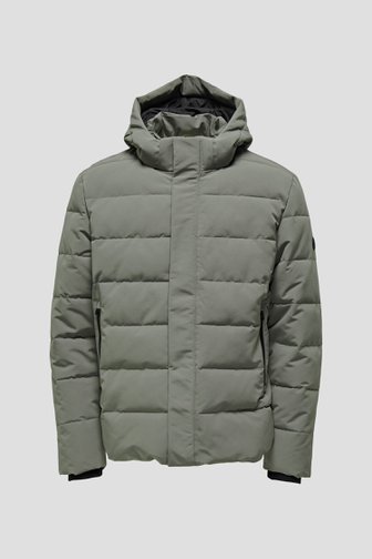 Le devant de Veste matelassée verte de Only & Sons pour Hommes
