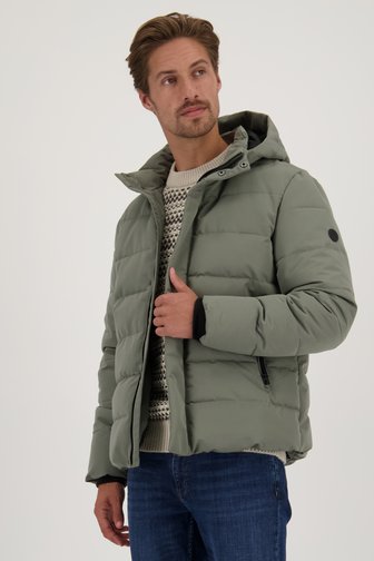 Le devant de Veste matelassée verte de Only & Sons pour Hommes