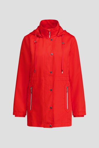 Photo produit 1 de Veste rouge avec capuche amovible de Claude Arielle pour Femmes