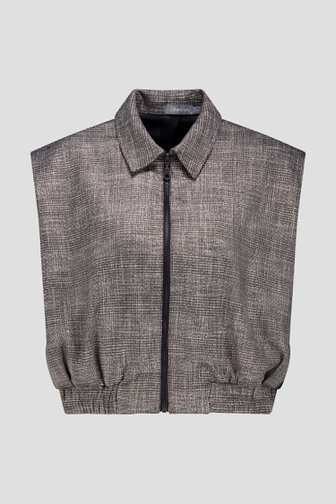 Veste sans manches grise