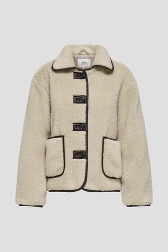 Photo produit 1 de Veste teddy beige de JDY pour Femmes