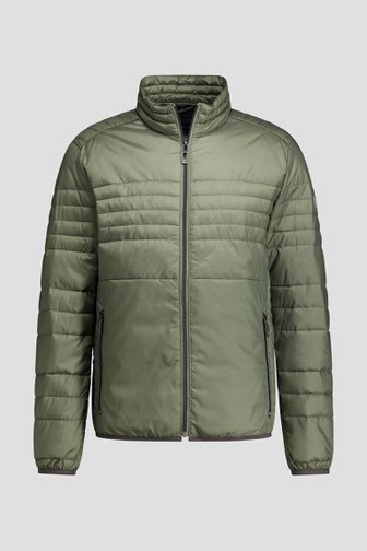 Le devant de Veste verte légèrement matelassée de Gate One pour Hommes