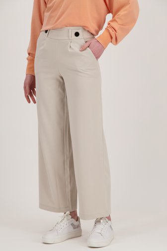 Wijde beige broek van JDY voor Dames