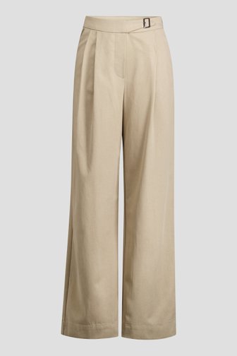Extra foto 5 van Wijde beige broek door Louise voor Dames
