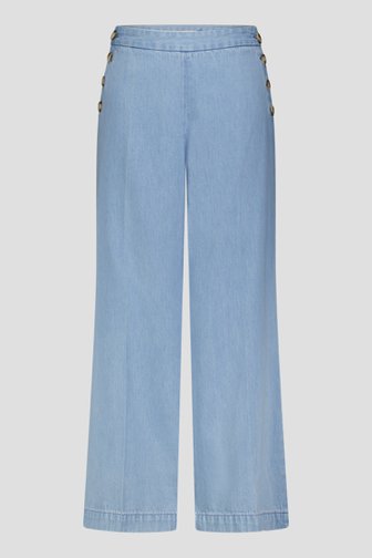 Productfoto 1 van Wijde blauwe jeans met knopen door Libelle voor Dames