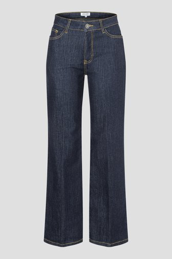 Productfoto 4 van Wijde donkerblauwe jeans  door More & More voor Dames