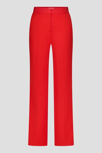 Wijde geklede broek - Rood van Liberty Island voor Dames