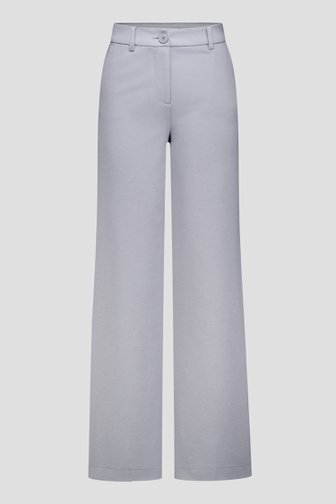 Voorkant van Wijde grijze broek  door Libelle voor Dames