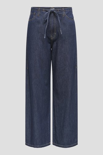 Voorkant van Wijde jeansbroek met elastische tailleband door JDY voor Dames