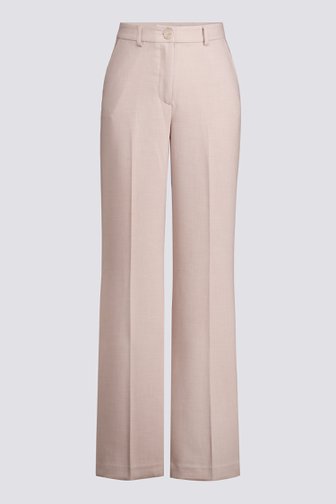 Extra foto 5 van Wijde lichtbeige broek door D'Auvry voor Dames