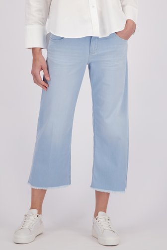 Wijde lichtblauwe broek - 7/8 lengte van Angels voor Dames