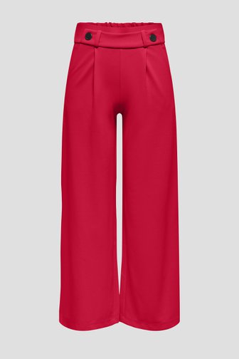 Wijde rode broek van JDY voor Dames
