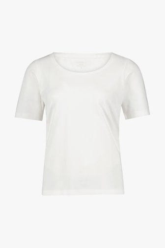 Wit basic T-shirt van Liberty Island voor Dames