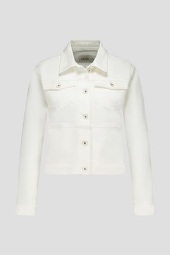 Wit jeansjasje van Libelle voor Dames