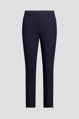 Voorkant van Witte golfbroek met elastische taille - 7/8 lengte door Dansaert Golf Club voor Dames