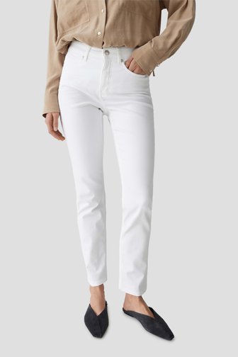 Voorkant van Witte jeans - Slim fit  door Opus pants voor Dames