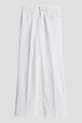 Voorkant van Witte jeans - Wide leg fit  door Opus pants voor Dames
