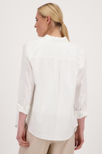 Witte linnen blouse van Liberty Island voor Dames