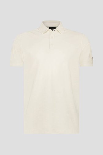 Witte polo met knopen van Bluefields voor Heren