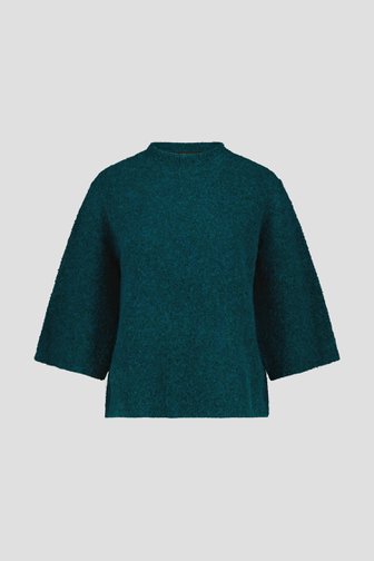 Zachte blauwgroene trui van Claude Arielle voor Dames