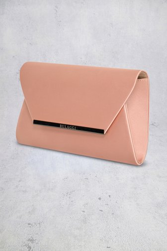 Voorkant van Zalmroze clutch door Bulaggi voor Dames