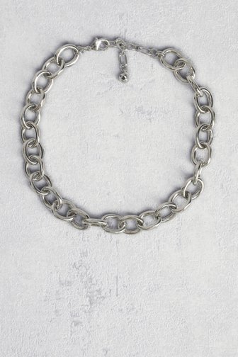 Liberty Island Zilveren schakelketting