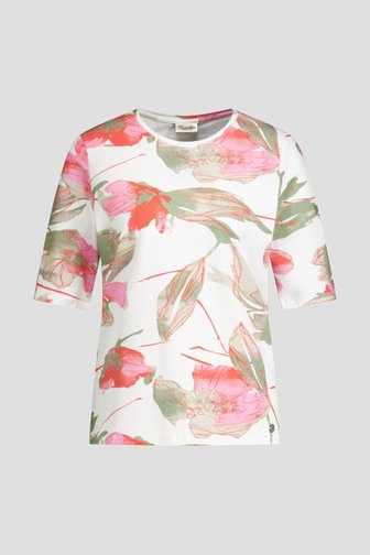 Productfoto 1 van Zomers T-shirt met bloemenprint door Barbara Lebek voor Dames