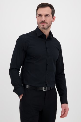 Zwart hemd - slim fit van Dansaert Black voor Heren