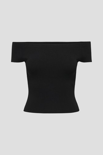 Zwart off-shoulder topje van JDY voor Dames