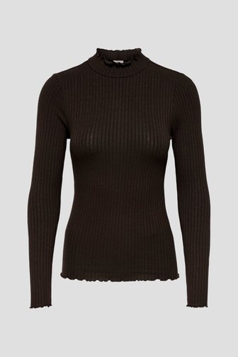 Productfoto 1 van Zwart T-shirt met lange mouwen door JDY voor Dames